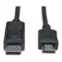 Eaton Tripp Lite P582-003 Cable adaptador DisplayPort a HDMI, 0,91 m, 1080p, negro