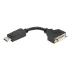 EATON Tripp Lite Series cable adaptador DisplayPort a DVI-I (M/H), 15,2 cm (6