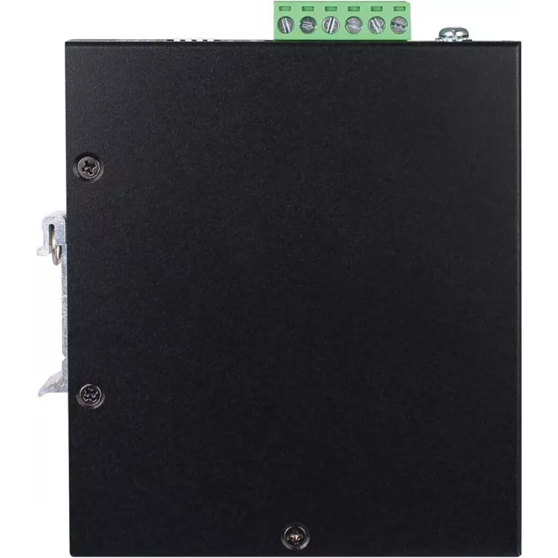 Eaton Tripp Lite Series inyector PoE++ Gigabit industrial, 60W, 802.3bt, Midspan, -40°C a 75°C, IP30, Dual 24-57VDC, carril DIN, 1 puerto, negro
