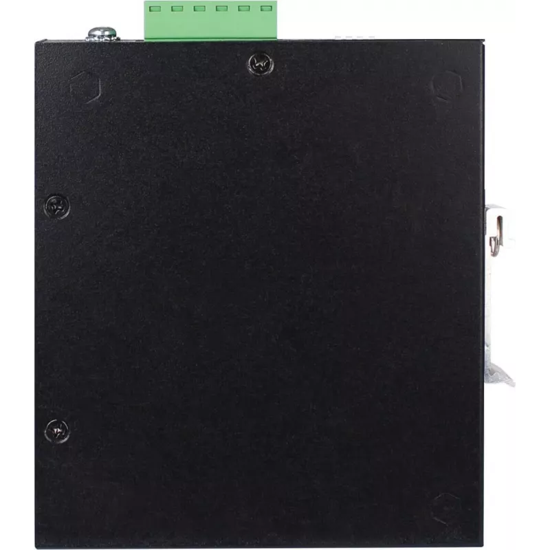 Eaton Tripp Lite Series inyector PoE++ Gigabit industrial, 60W, 802.3bt, Midspan, -40°C a 75°C, IP30, Dual 24-57VDC, carril DIN, 1 puerto, negro