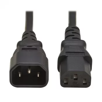 Eaton Tripp Lite Series Cable de alimentación, IEC 60320 C14 a C13, 1 m, negro