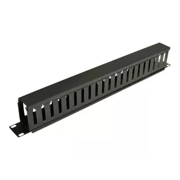 Eaton Tripp Lite Series organizador de cables horizontal para rack (conducto con dedos) 1URM - negro - 1U - 19