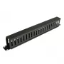 Eaton Tripp Lite Series organizador de cables horizontal para rack (conducto con dedos) 1URM - negro - 1U - 19
