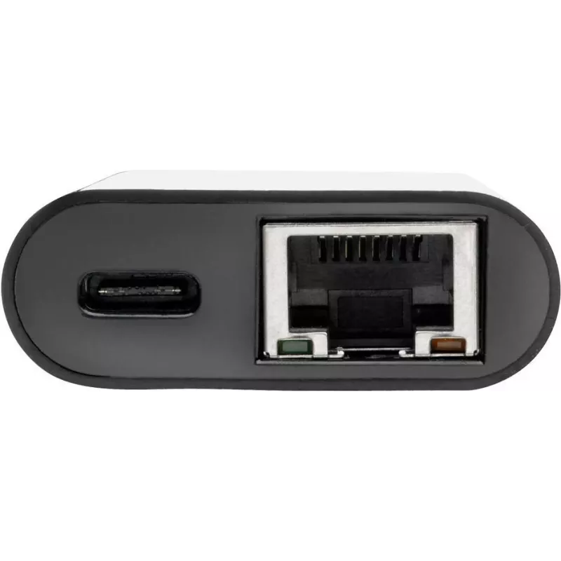 Adaptador Eaton Tripp Lite U436-06N-GB-C USB-C a Gigabit Ethernet con función de carga USB-C PD - Thunderbolt 3 - negro