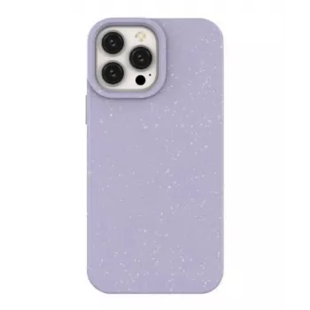 Funda de silicona degradable Eco para Apple iPhone 14 Pro Max morada