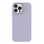 Funda de silicona degradable Eco para Apple iPhone 14 Pro Max morada