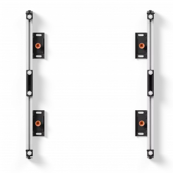 EDBAK ULS2337 sistema LED universal para 2 cajas 600 x 337,5 mm | Negro