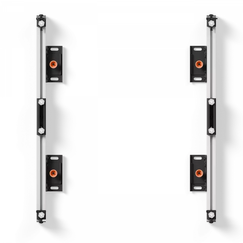 EDBAK ULS2337 sistema LED universal para 2 cajas 600 x 337,5 mm | Negro