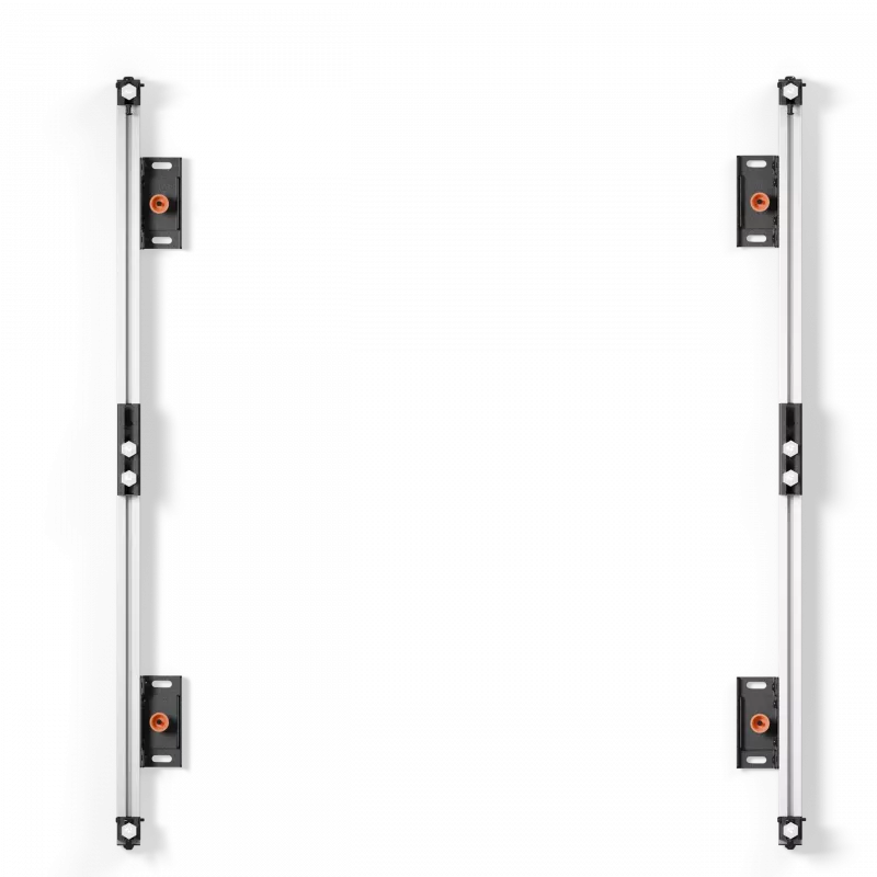 EDBAK ULS2500 sistema LED universal para 2 armarios 500mm | negro