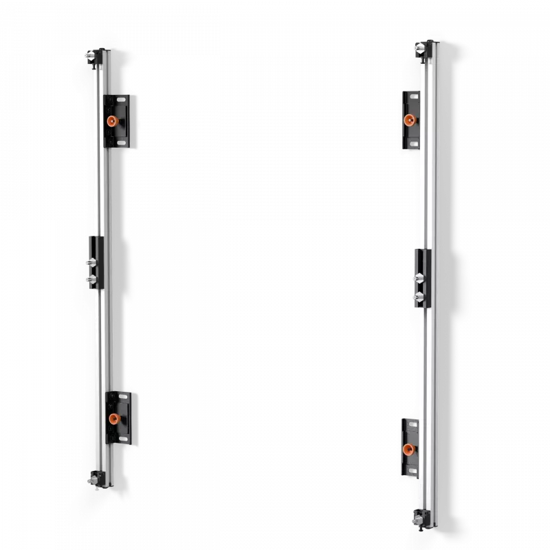 EDBAK ULS2500 sistema LED universal para 2 armarios 500mm | negro