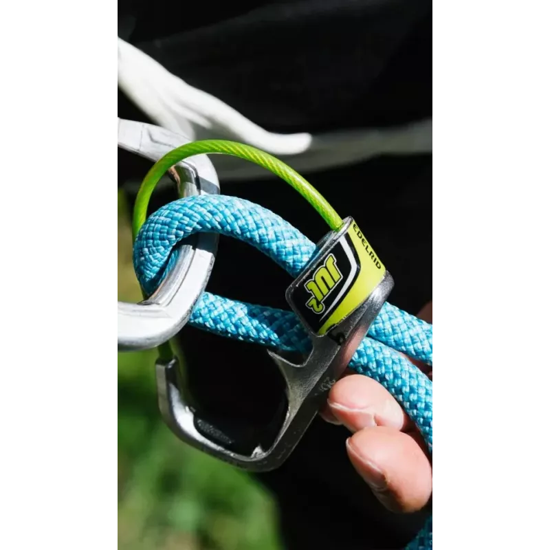 Edelrid JUL 2 Steel Dispositivo de aseguramiento con asistencia de frenado