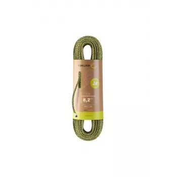EDELRID Lina Starling Protect Eco Dry 8,2 mm 70 m cuerda de escalada amarillo-noche