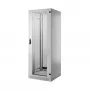 EFB armario de red de 19 pulgadas Set PRO 42U, 800x1000 mm, RAL7035, unidad de techo con 4 ventiladores, alimentación + zócalo
