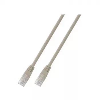EFB ECOLAN Cable de red RJ45 Cat.6 U/UTP PVC CCA 1m Gris
