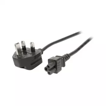 Cable de alimentación UK EFB EK499.1,8 BS 1363A a IEC C5 1,8 m negro 3x0,75 mm²