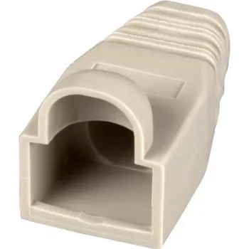EFB Electronics Tapones de protección para cables de red RJ45 beige Snagless protección de lengüeta pack de 100 uds.