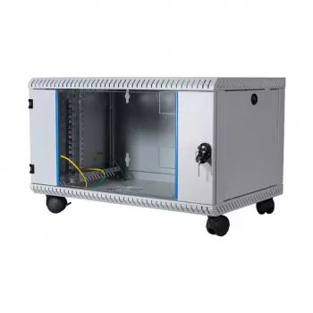 EFB Elektronik Armario de pared 1 cuerpo 15U 19 inch gris claro RAL 7035 600x600x740 mm