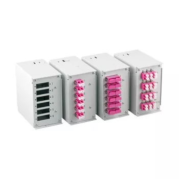 EFB ELEKTRONIK 53705.4V2B2 placa frontal para carril DIN vacía 1,7 mm 12x SC-Simplex / LC-Duplex / E2000
