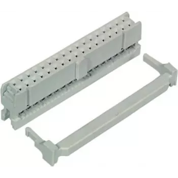 EFB Elektronik Conector de cabecera de pines de 8 pines, Gris, paso 2,54 mm, E-WP 5461
