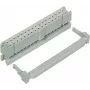 EFB Elektronik Conector de cabecera de pines de 8 pines, Gris, paso 2,54 mm, E-WP 5461