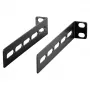 EFB Electronic set de escuadras para baldas 1/2/3U, 2 unidades, RAL 9005 negro intenso 691650TS.W
