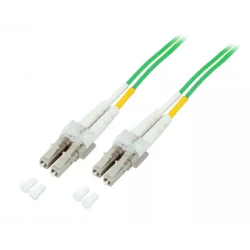 EFB-Elektronik Latiguillo dúplex LC-LC 50/125µ, OM5, LSZH, verde lima, 2,0mm, 25m O0319.25OM5