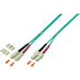 EFB-Elektronik latiguillo dúplex SC-SC 50/125µ, OM4, LSZH, Erika Violet, 3,0mm, 15m O0318.15