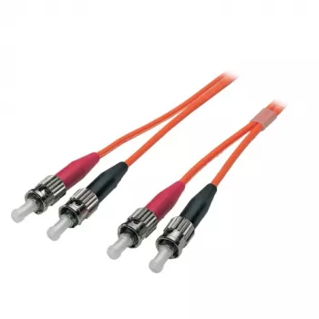 EFB Elektronik Latiguillo dúplex ST-ST 50/125µm OM2 LSZH naranja 3,0mm 10m