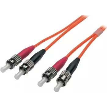 EFB Elektronik ECOFIBER Latiguillo dúplex ST-ST 50/125 µm OM2 LSZH Naranja 3,0 mm 0,5 m