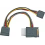 EFB Elektronik K5347.015 cable distribuidor de alimentación SATA a 2x SATA + Molex - 0,15 m