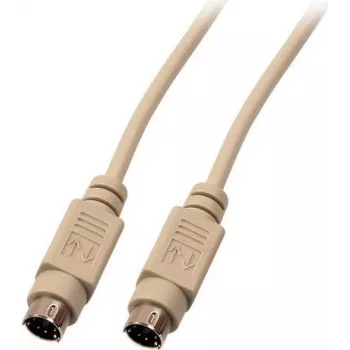 EFB-Elektronik Cable de conexión de teclado/ratón, 2x PS/2, conector macho-conector macho, 3,0 m, beige