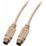 EFB-Elektronik Cable de conexión de teclado/ratón, 2x PS/2, conector macho-conector macho, 3,0 m, beige