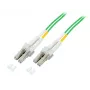 EFB Elektronik Cable de parcheo LC/PC a LC/PC multimodo OM3 dúplex 1 m aqua LSZH