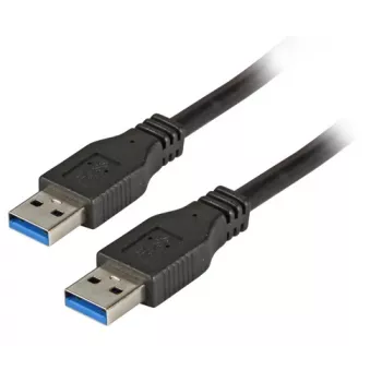 EFB Elektronik cable USB 3.0 Premium, USB-A macho a USB-A macho, 3 m, negro