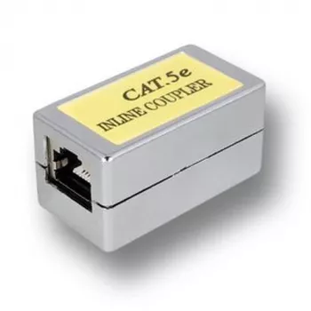 EFB-Elektronik acoplador de red RJ45 conector hembra a conector hembra CAT 5e apantallado, gris 37529,1