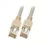 EFB-Elektronik Cable de parcheo RJ45 Cat.5e S/UTP PVC Dätwyler 5502 TM11 gris 0,25m