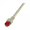 EFB-Elektronik cable de red RJ45 Cat.6 S/FTP LSZH gris 0,75m