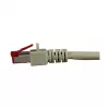 EFB-Elektronik cable de red RJ45 Cat.6 S/FTP LSZH gris 0,75m