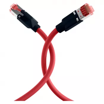 EFB ELEKTRONIK cable de red RJ45 Cat.6A S/FTP PUR Draka UC900 TM21 rojo 0,25 m