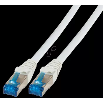 EFB-Elektronik Cable de red RJ45 Cat.6A S/FTP PVC UL Gris 7,5m