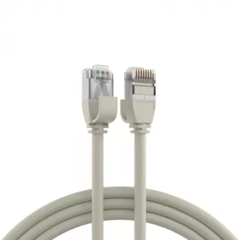 EFB Elektronik Cable de parcheo RJ45 Cat.6A U/FTP TPE 4mm ultraflex gris 5m