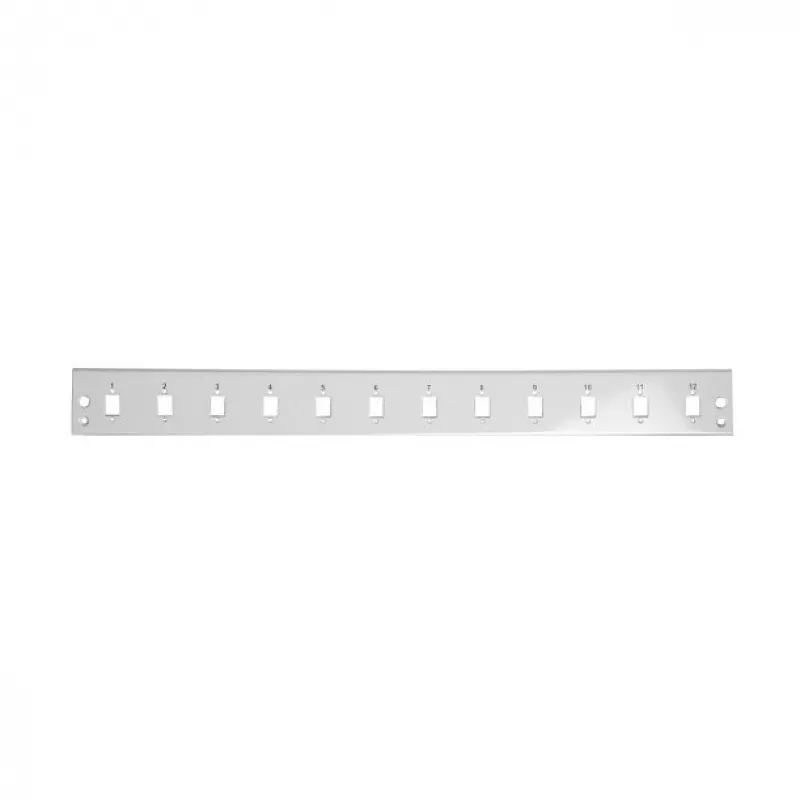 EFB-Elektronik VSB-FP-24SC-S Panel frontal 24x SC Simplex / E2000 Simplex / MTRJ / LC Duplex, Gris