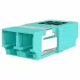 EFB KM53516 Módulo Keystone LC Dúplex OM3 Acoplador de fibra óptica aqua