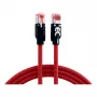 EFB Cable de red RJ45 Cat.6A S/FTP PUR Draka UC900 TM21 rojo 0,5m