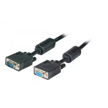 EFB cable alargador SVGA/HDTV, 2x HD-SUB15, conector macho a conector hembra, negro, 1,8 m K5327SW.1,8V2