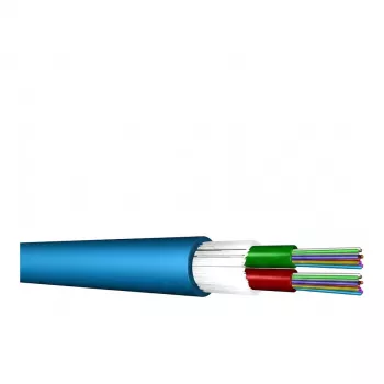 EFB U-DQ(ZN)BH OM3 24G (2x12) Eca 3000N LSZH cable de fibra óptica negro 8mm
