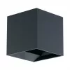 EGLO CALPINO lámpara de pared LED antracita 6.6W 680lm 3000K IP44