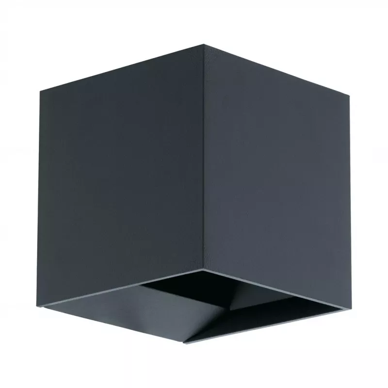 EGLO CALPINO lámpara de pared LED antracita 6.6W 680lm 3000K IP44