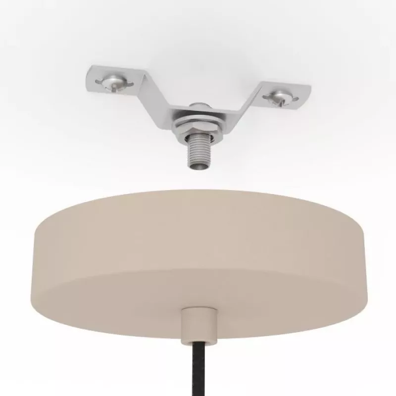 Lámpara colgante EGLO ROMAZZINA 1xE27 beige