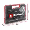 Einhell 708135 XL-PLUS-CASE set de accesorios para herramienta multifunción BiM HSS, 10 piezas